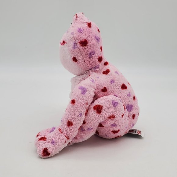 Ganz Webkinz Love Frog Pink Red Purple Hearts HM144 Plush Stuffed No Code 8" - Picture 3 of 7